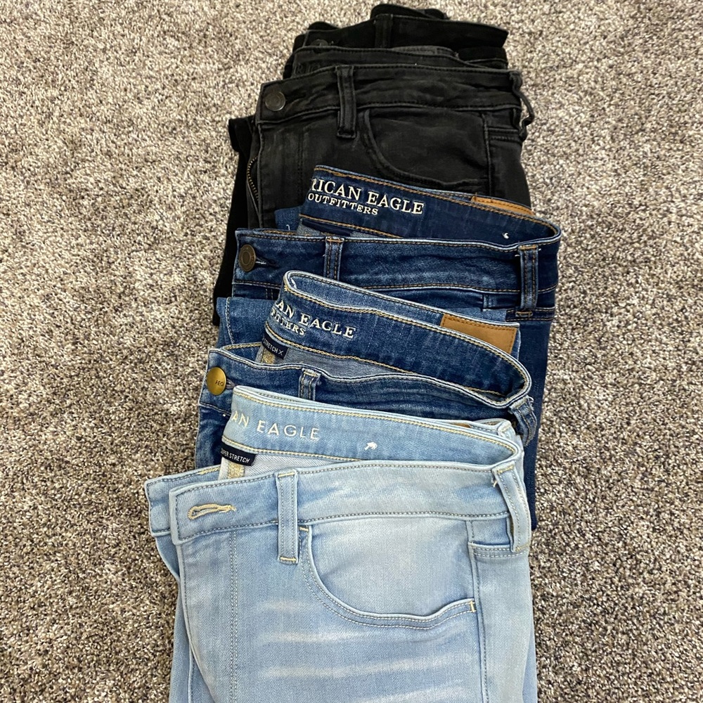 American Eagle lot of size 12 jeans